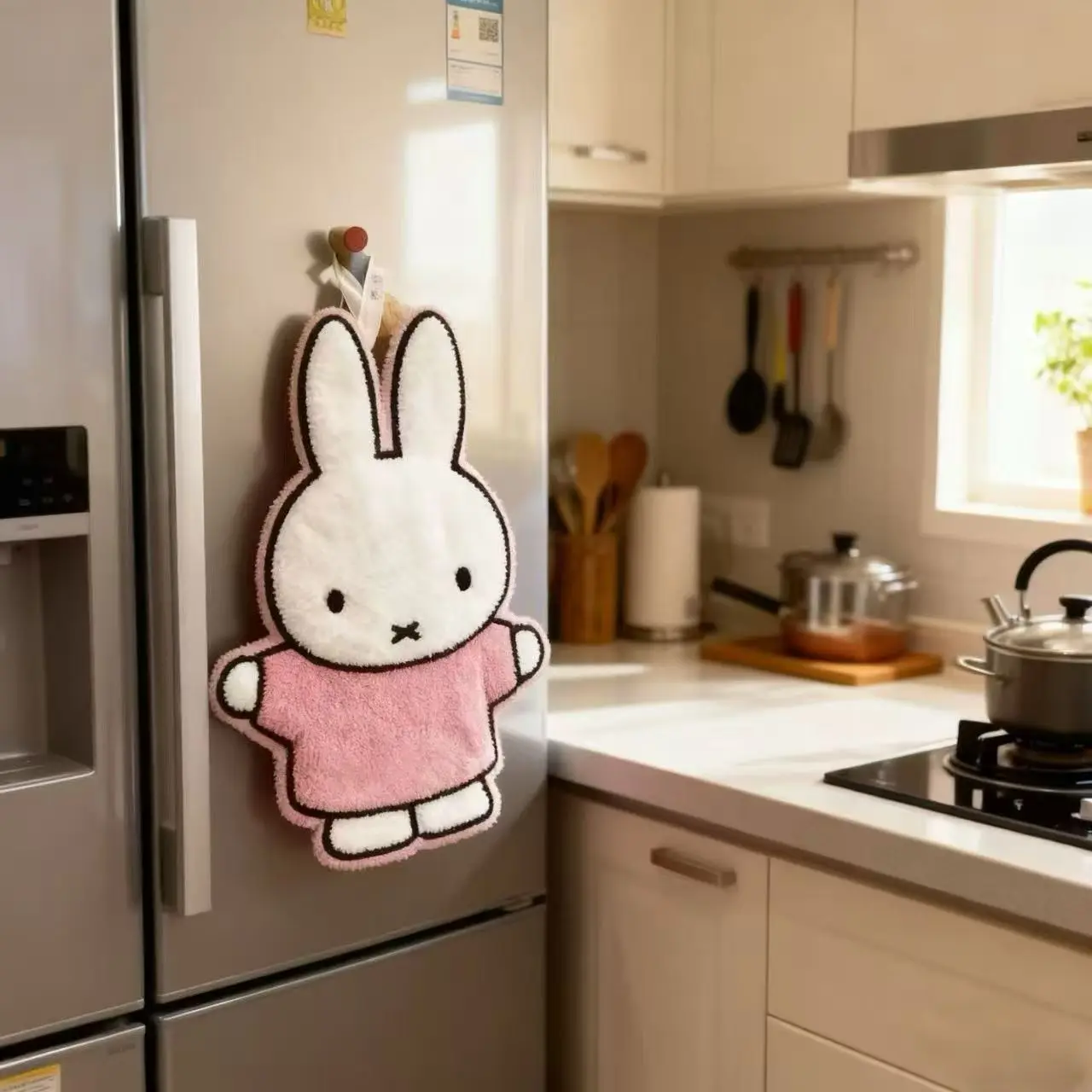 Home Textile - Handuk Tangan Motif Kelinci Kawai Miffy,