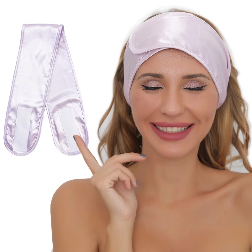 Home Textiles Face Towel - Ikat Kepala Satin Halus yang Dapat